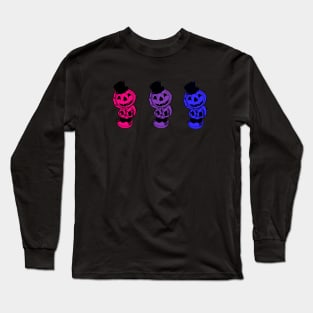 Bi Pride Blowmolds Long Sleeve T-Shirt